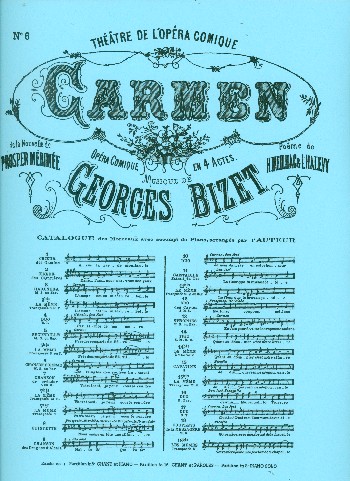 Chanson Boheme aus "Carmen"