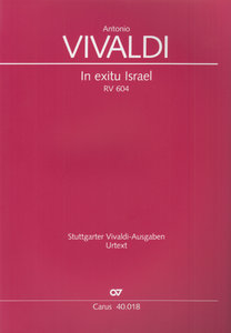 In exitu Israel, RV 604