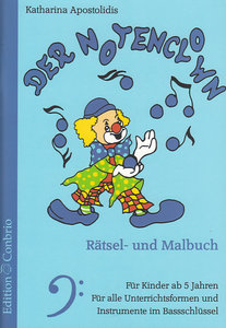 Der Notenclown (Baßschlüssel)