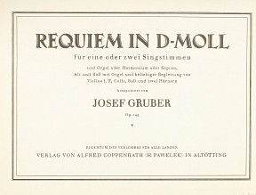Requiem d-moll op. 145