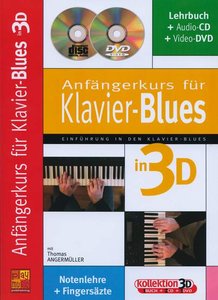Anfängerkurs für Klavier-Blues in 3D