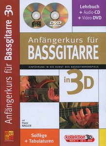 Anfängerkurs für Bassgitarre in 3D