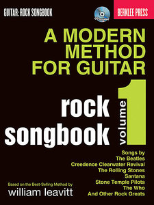 A Modern Method for Guitar - Rock Songbook Vol. 1