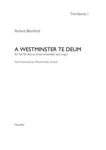 A Westminster Te Deum