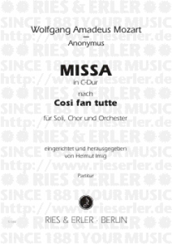Missa C-Dur nach Cosi fan tutte