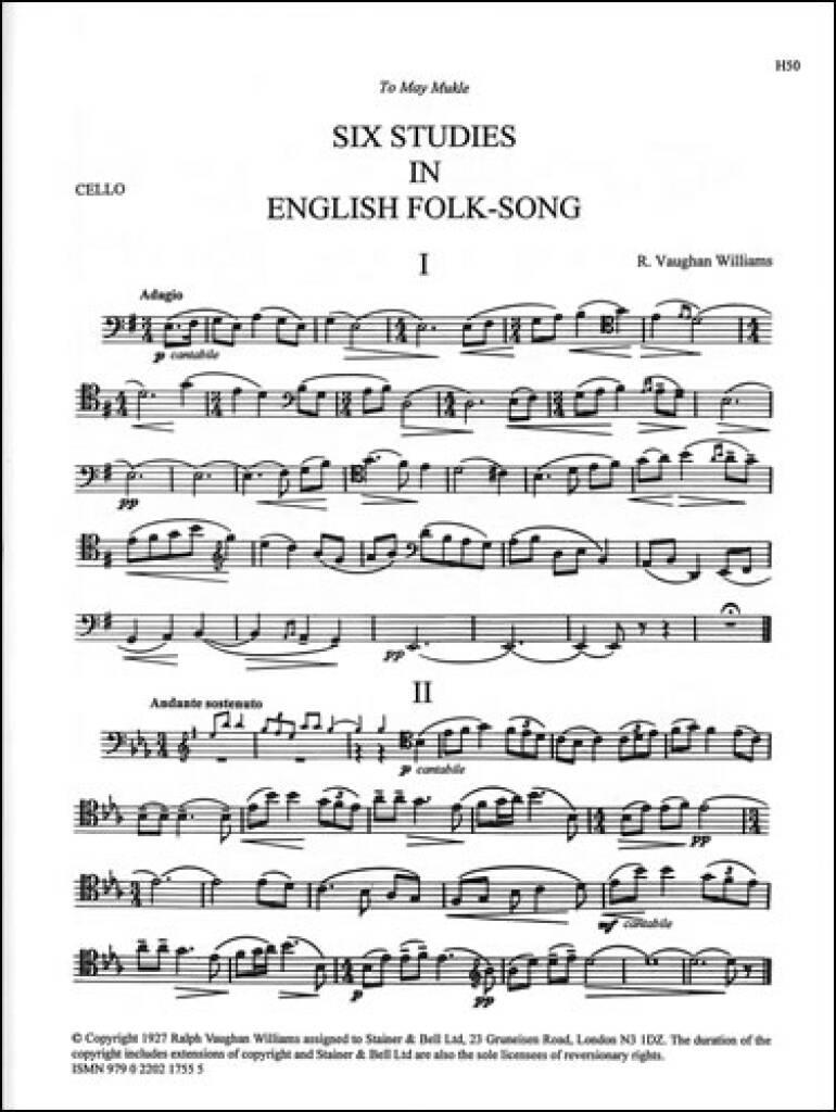 6 Studies in English Folksong
