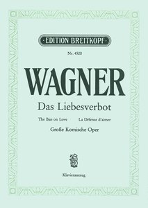 Das Liebesverbot WWV 38