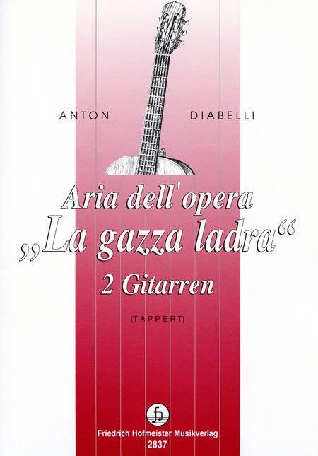 Aria dell' opera La Gazza Ladra op. 8