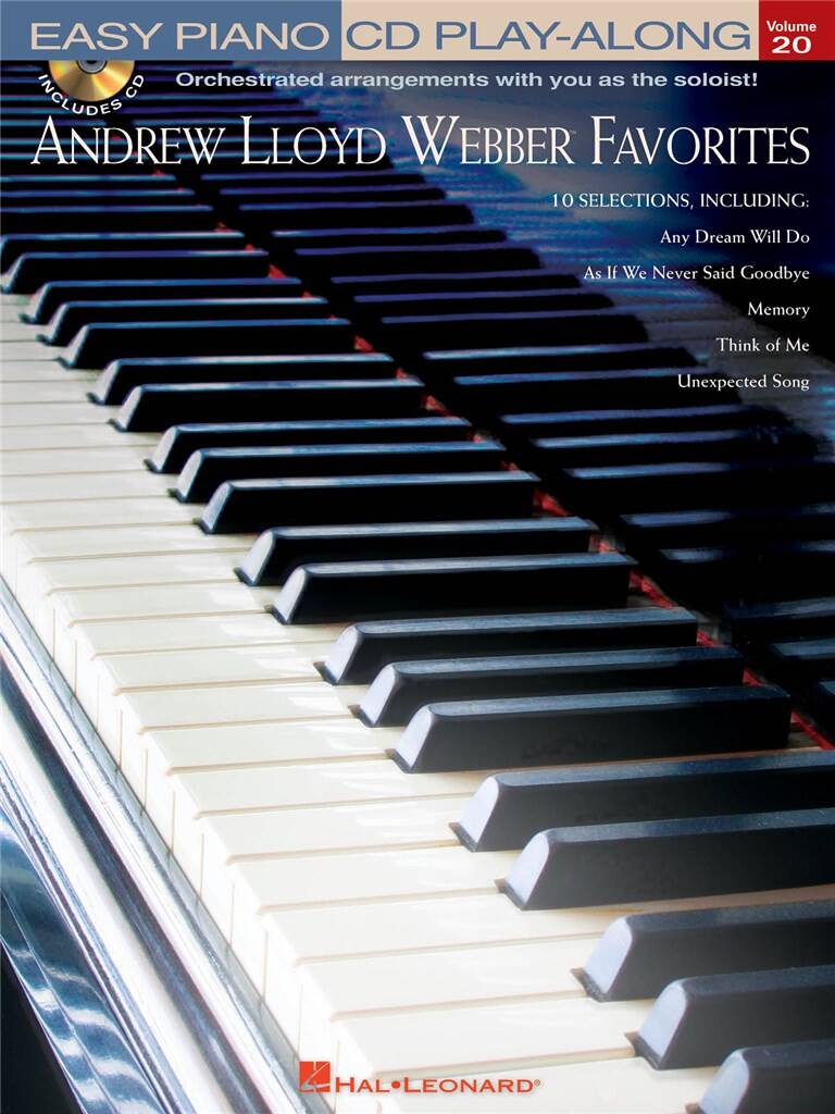 Andrew Lloyd Webber Favourites - Easy Piano CD-Playalong Vol. 20