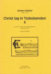Christ lag in Todesbanden II