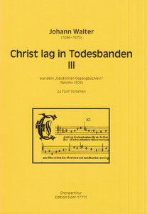 Christ lag in Todesbanden III