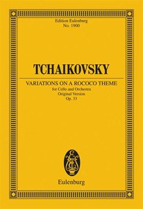 Variations on a Rococo Theme op. 33 (Original Version)