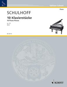 10 Klavierstücke op. 30