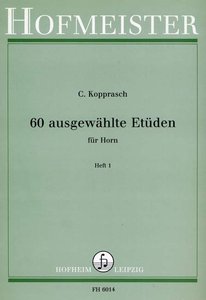 60 ausgewählte Etüden Band 1