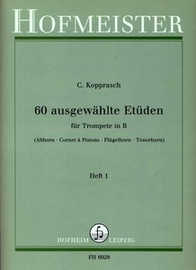 60 ausgewählte Etüden Band 1