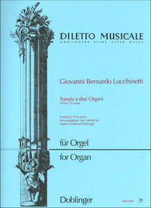 Sonata a due Organi für 2 Orgeln (Cembali, Klaviere)