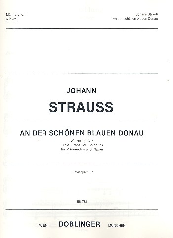 An der schönen blauen Donau op. 314