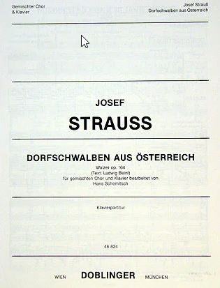 Dorfschwalben aus Österreich op. 164