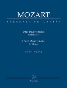 3 Divertimenti KV 136, 137, 138