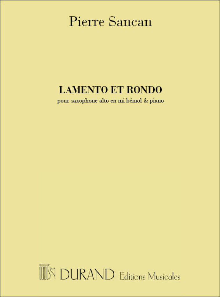 Lamento et Rondo