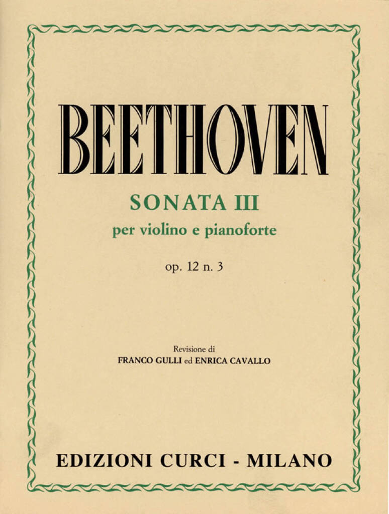 Sonate op. 12/3