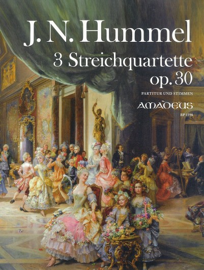 3 Streichquartette op. 30