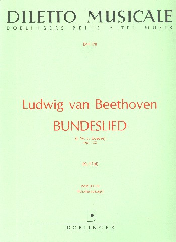 Bundeslied, op. 122