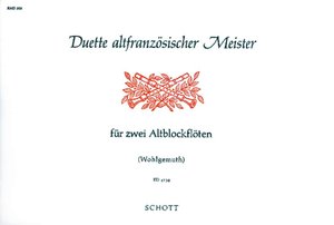 Duette altfranzösische Meister