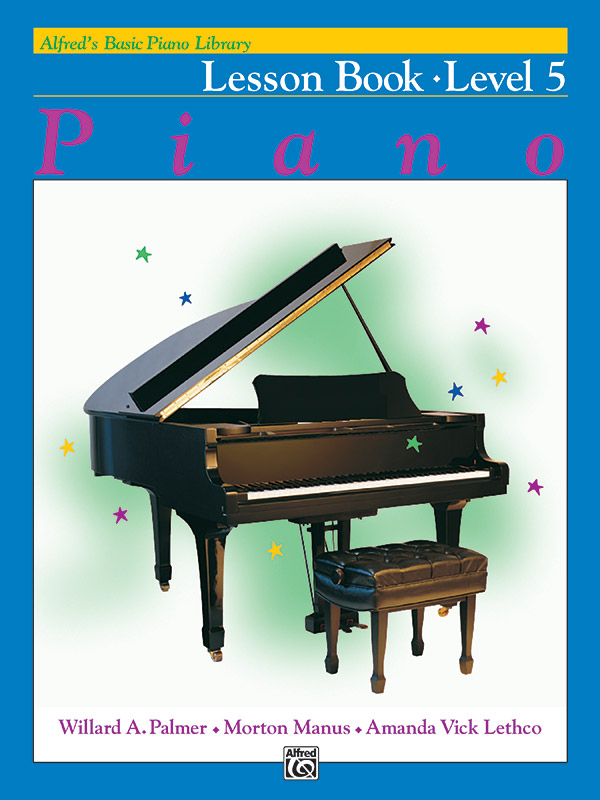 Alfred's Basic Piano Library 5 Lesson Book