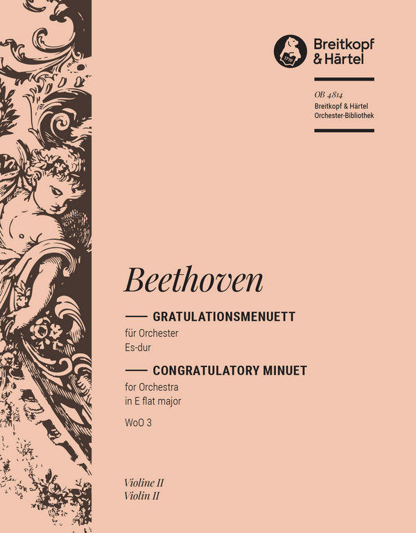 Gratulations-Menuett Es-Dur WoO 3