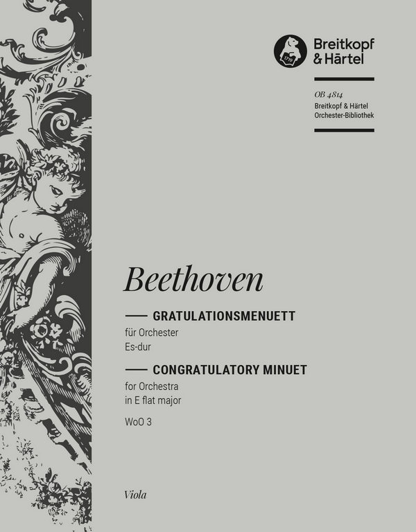Gratulations-Menuett Es-Dur WoO 3