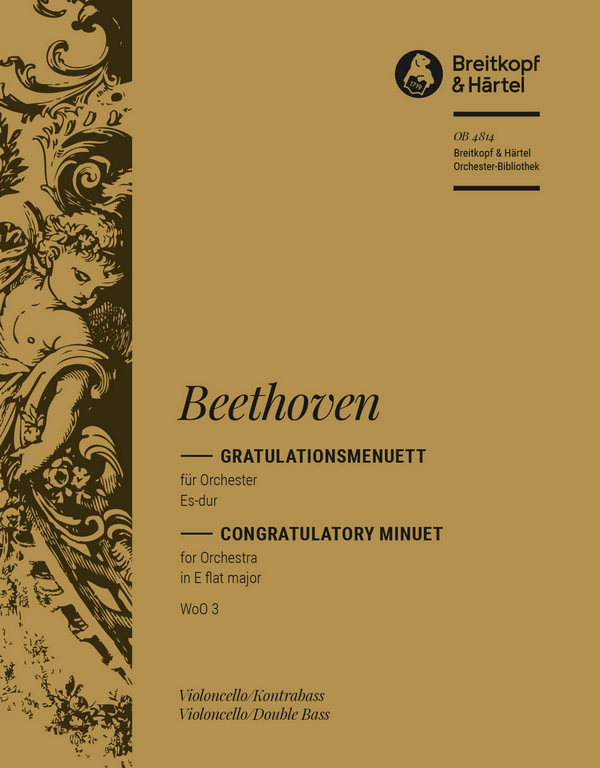 Gratulations-Menuett Es-Dur WoO 3