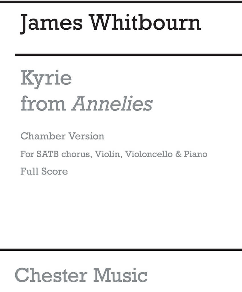 Kyrie, aus "Annelies"