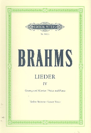 Lieder Band 4 tief