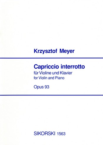 Capriccio interrotto op. 93 (2000)
