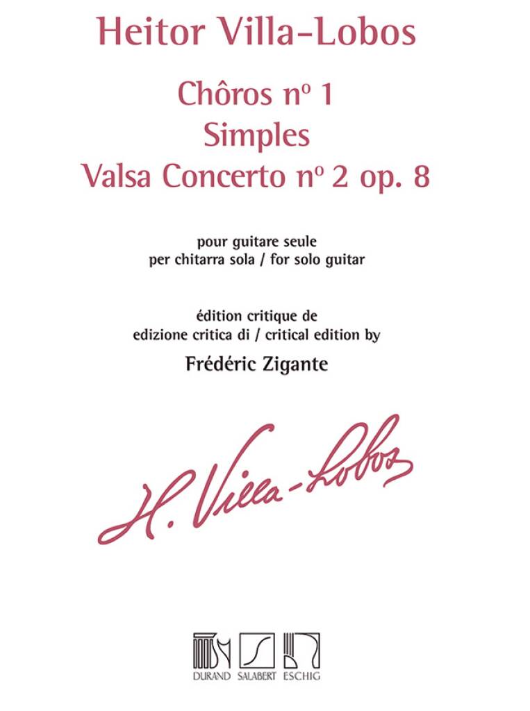 Choros Nr. 1 - Simples - Valsa Concerto Nr. 2 Op. 8