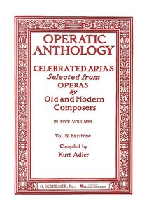 Operatic Anthology Band 4 (Bariton/Bass)