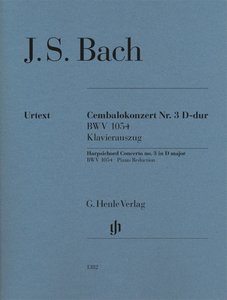 Cembalokonzert Nr. 3 D-Dur BWV 1054