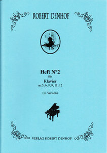 Heft Nr. 2 op. 5, 6, 8, 9, 11, 12