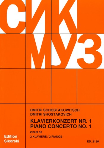 Klavierkonzert Nr.1 op. 35