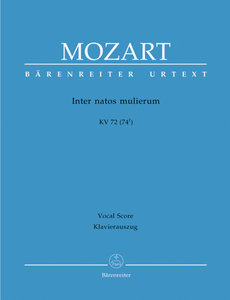 Inter natos mulierum, KV 72