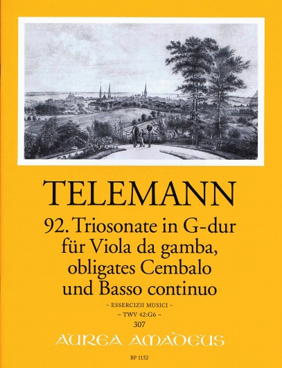 92. Triosonate G-Dur aus Essercizii musici TWV 42:G6