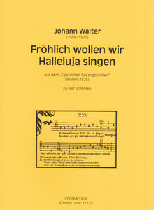 Fröhlich wollen wir Halleluja singen