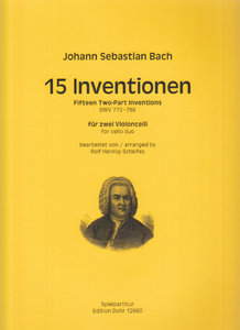 15 Inventionen BWV 772 - 786