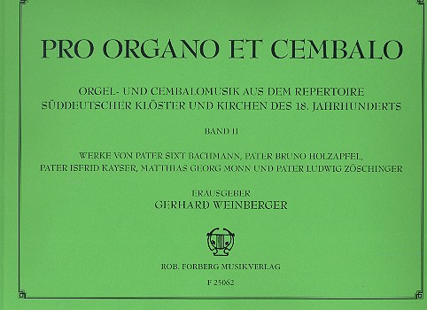 Pro Organo et Cembalo Band 2
