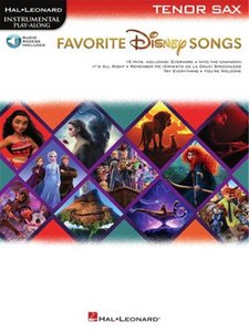 Favorite Disney Songs - Tenor Sax -  Instrumental Play-Along