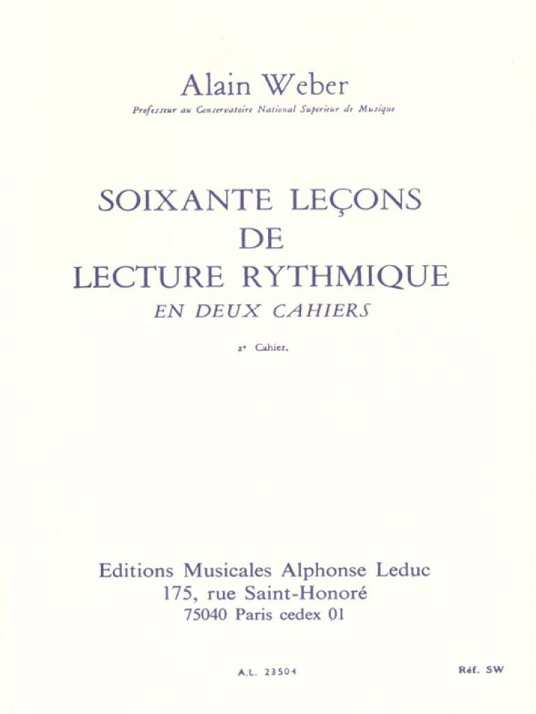 60 Lecons Lecture Rythmique Band 2