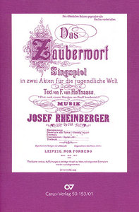 Das Zauberwort, op. 153