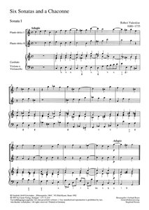 6 Sonatas and a Chaconne