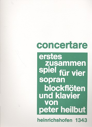 Concertare - Erstes Zusammenspielen